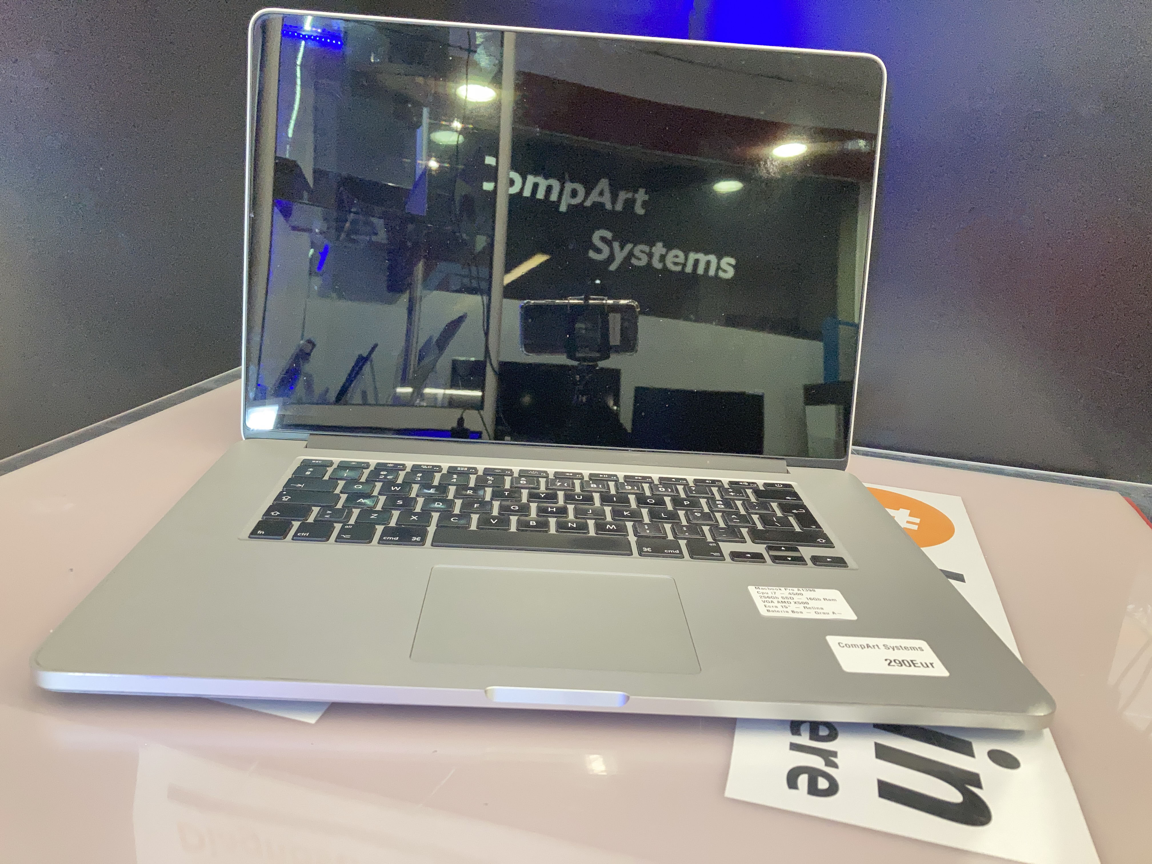 MacBook Pro A1398 - Grau A