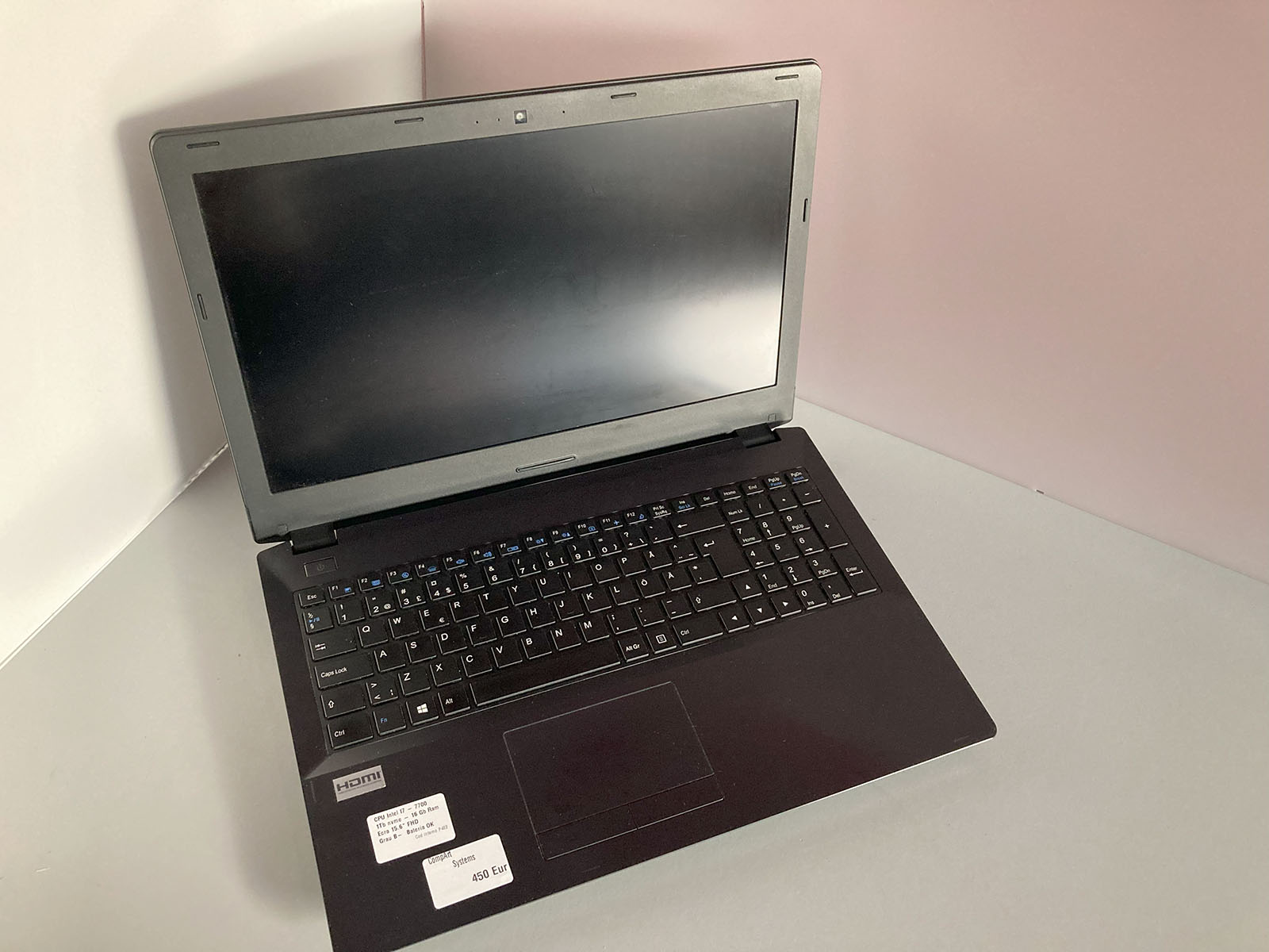 Clevo N650Du Workstation